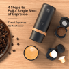 Italian car coffee machine capsule (Nestle) + coffee powder wireless charging range 52 cups 2400 mAh car coffee machine portable outdoor home travel