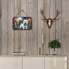 NEW Westie Spooky Halloween Wall or Door Hanging Prints Aluminum Metal Sign Kitchen Wall Bar Bathroom Plaque Home Decor, 8HX12W, Multicolor