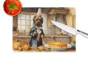 NEW Briard Fall Kitchen Pumpkins Glass Cutting Board Decorative Tempered Glass Kitchen Cutting and Serving Board Large Size Chopping Board