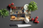NEW Belgian Malinois Fall Kitchen Pumpkins Glass Cutting Board Decorative Tempered Glass Kitchen Cutting and Serving Board Large Size Chopping Board