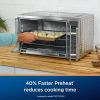 Air Fryer Oven, 10-in-1 Countertop Toaster Oven, XL Fits 2 16" Pizzas, Stainless Steel French Doors