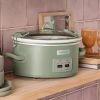 Crock Pot 6qt Cook and Carry Programmable Slow Cooker - Sage